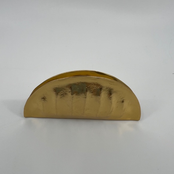 Vintage Beth Schwartz Golden Dumpling/Pierogi/Knish/Taco/Empanada Pin/Brooch - Picture 15 of 16